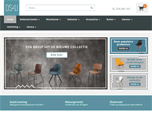 Tablet Screenshot of designstoel4u.nl